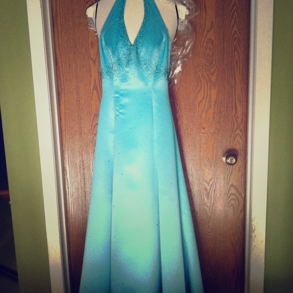 Aqua Gown