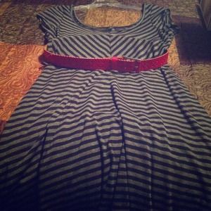 Cute black and gray dress