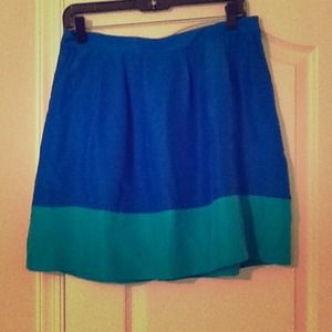 J Crew colorblock skirt *NEW*