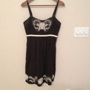 Embroidered Anthropologie sundress