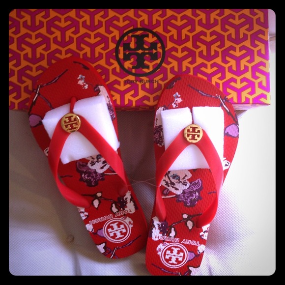 💯Authentic Tory Burch Flip Flop💟