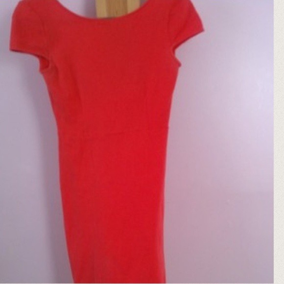 Coral bodycon🎁🎁🎁 - Picture 2 of 3