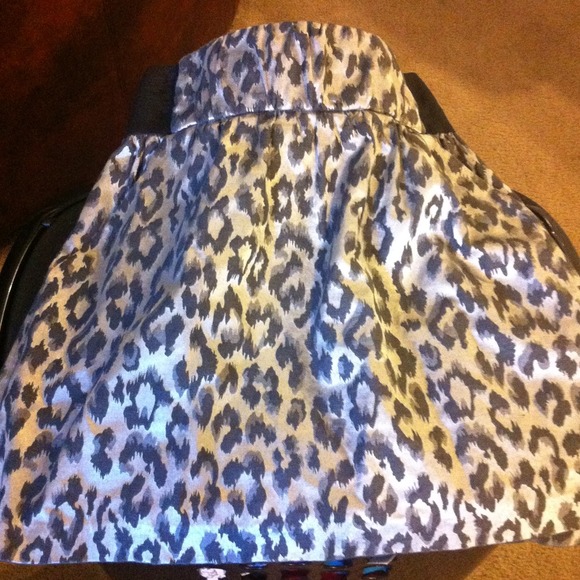 Bcx tiger print skirt