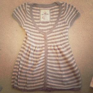 REDUCED Hollister striped top