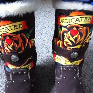 Ed Hardy boots