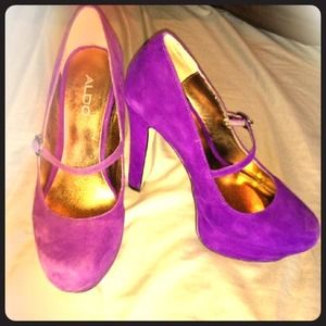 Aldo platform heals size 8