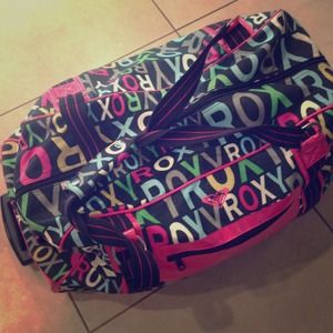 Roxy rolling duffle bag