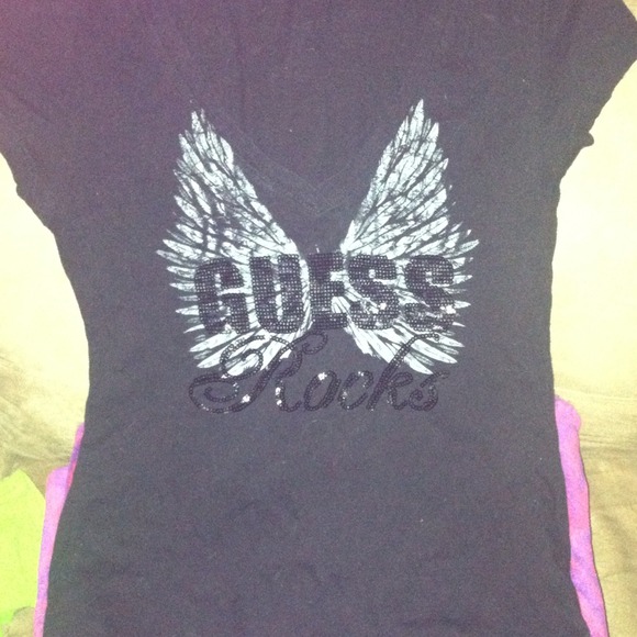 Guess Shirt Bling Sequin