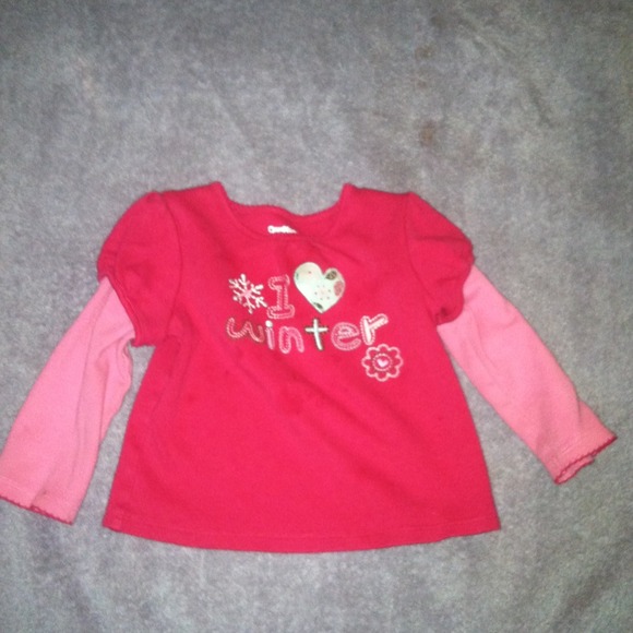 Long sleeve girls top
