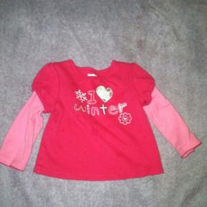 Long sleeve girls top