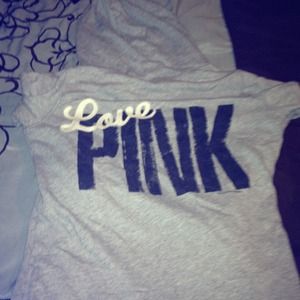 Pink VS zip up hoodie