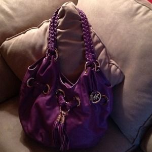 Purple Michael by Michael Kors purse
