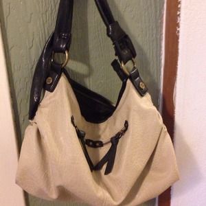 Black and Cream Handbag