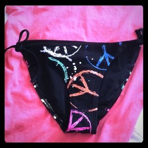 Neon Multicolor Swim Suit Bottoms