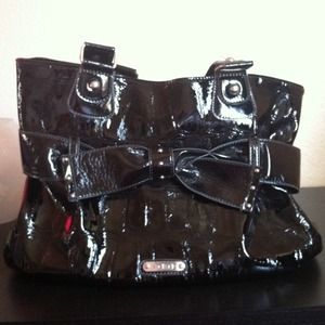 Black XOXO purse
