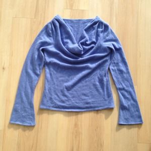 Cashmere cowl neck sweater