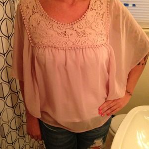Flowy sheer shirt