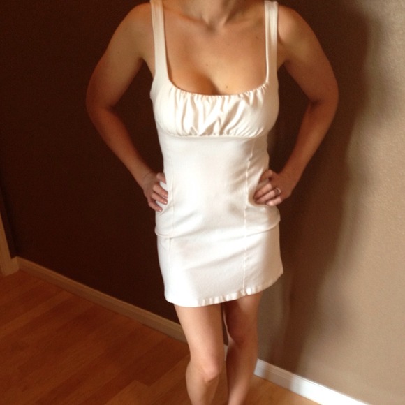 VS SEXY white dress! NWOT