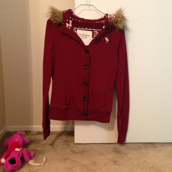 Abercrombie & Fitch button up sweater - Picture 1 of 3
