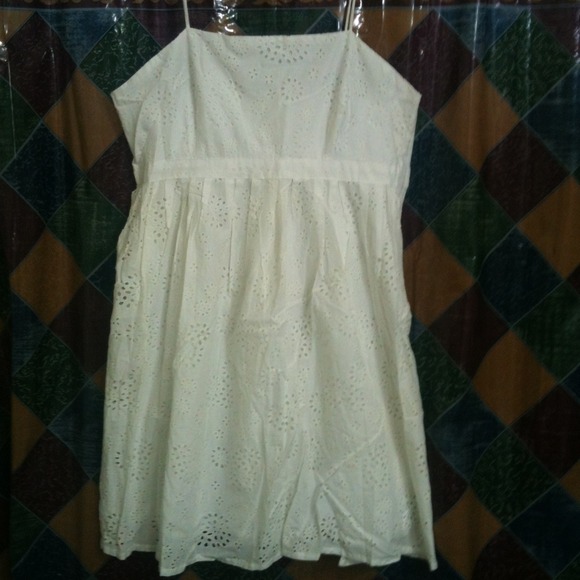 💲Sold💲Mark White Spaghetti Strap dress Xl