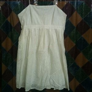 💲Sold💲Mark White Spaghetti Strap dress Xl