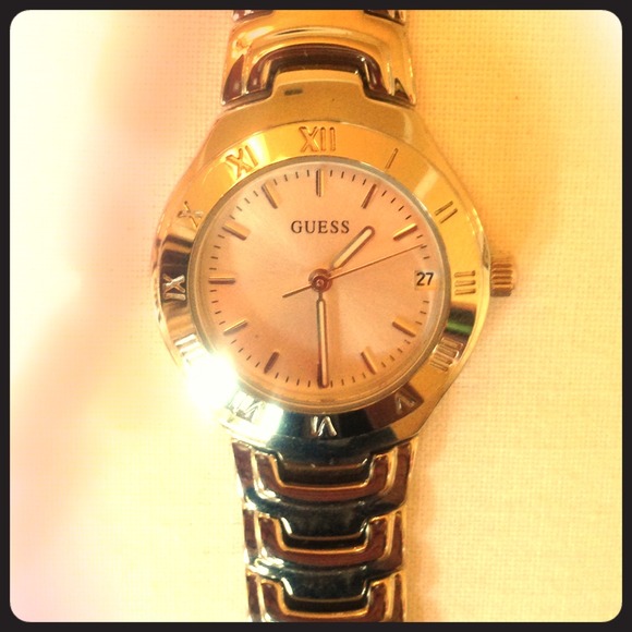 Silver Guess watch
