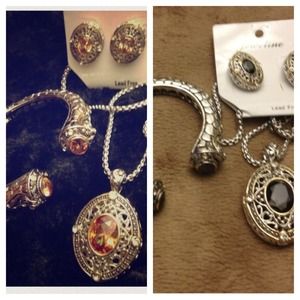 Two David Yurman inspired sets ..Onyx & champagne!