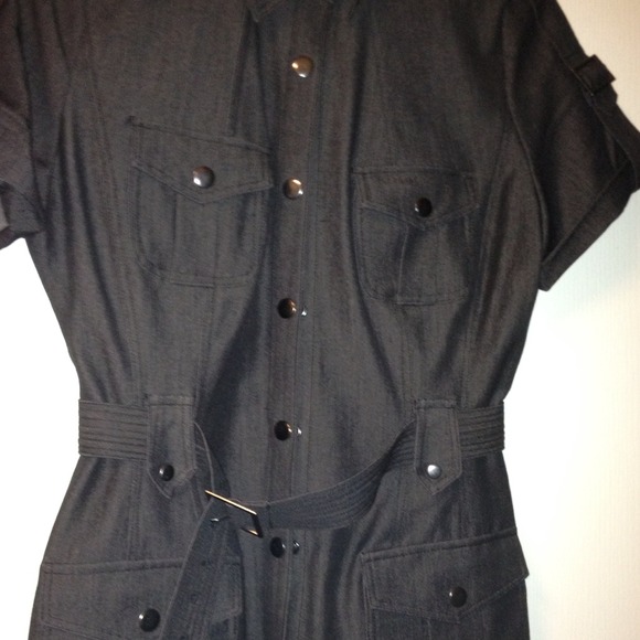 Calvin Klein shirtdress.