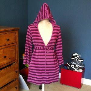 ❌Sold!❌Ella Moss berry striped cover-up