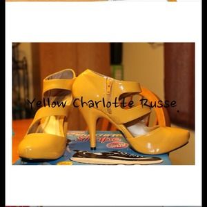 Yellow Charlotte heels?..