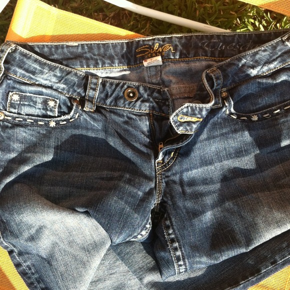 Reduced!Silver Jeans! Very cute and comfy ☀ - Picture 3 of 4