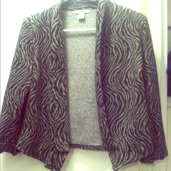 Zebra print blazer . - Picture 1 of 1