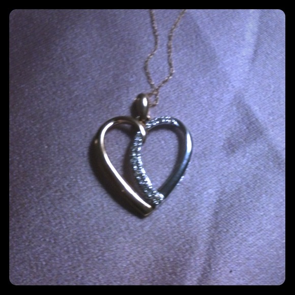 Old heart necklace
