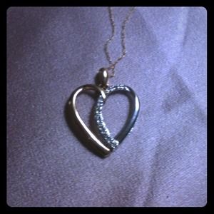 Old heart necklace