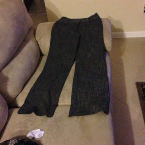Black/grey business pants