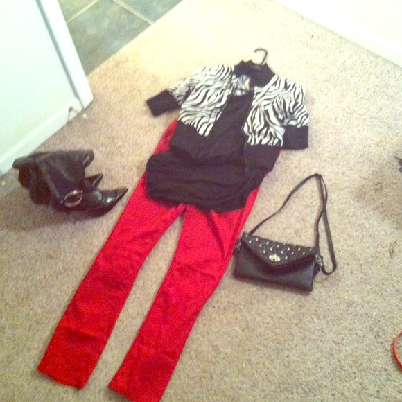 Zebra print jacket - Picture 1 of 3