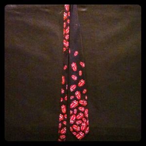 Rolling Stones logo Tie🔹😄