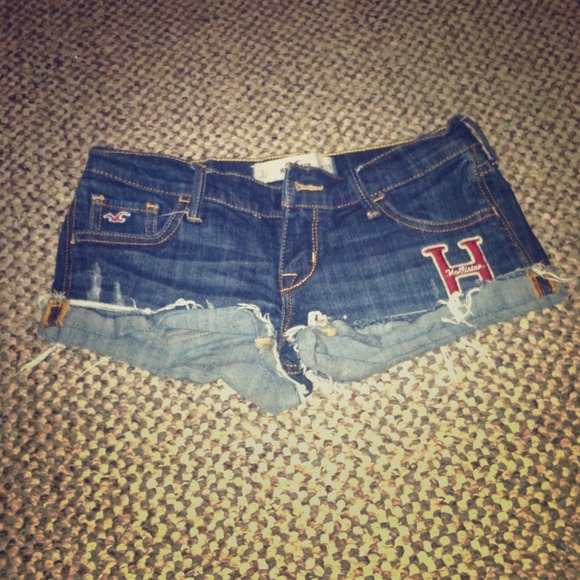 Hollister denim shorts