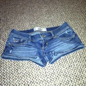 Hollister denim shorts