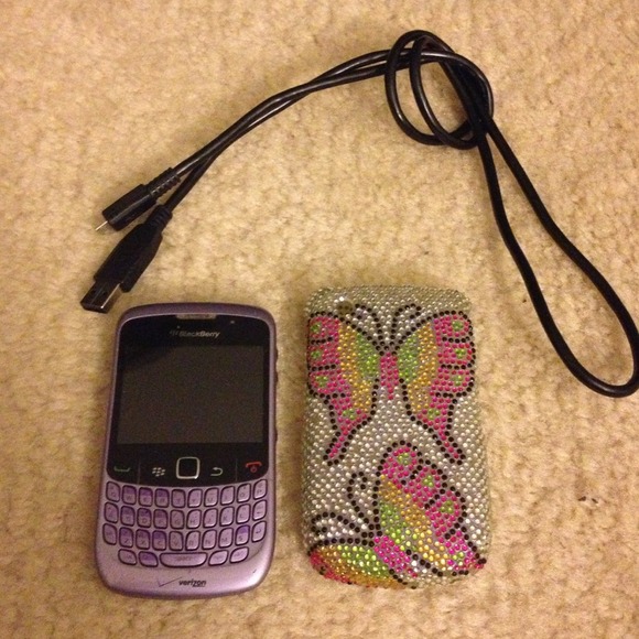SOLD Purple Blackberry 3G
