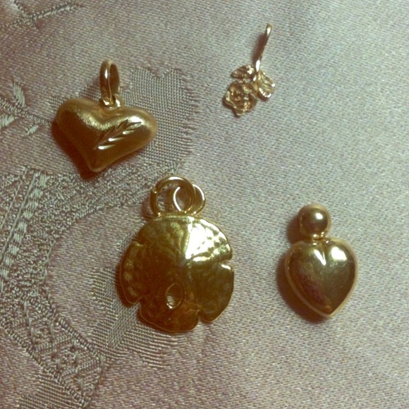 14k gold charm bundle