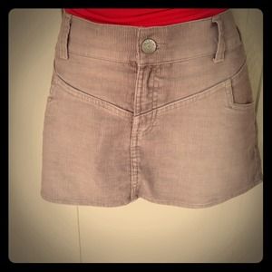 Reduced❗❗Massimo demin tan mini skirt