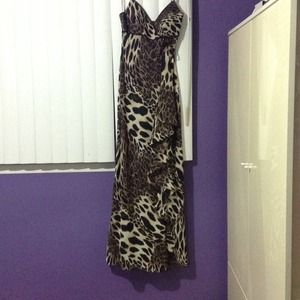 Leopard print De Laru Dress size7/8