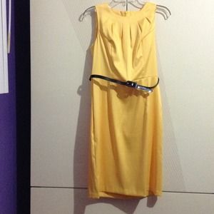 Yellow dress