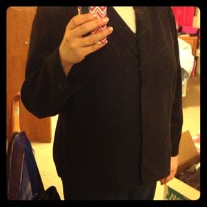 Brown blazer size 22 dressbarn