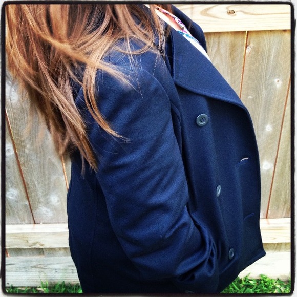J. Crew Jackets & Blazers - ❗REDUCED❗J.CREW navy coat