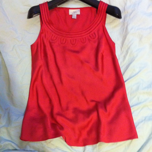 Loft silk top 💞💞