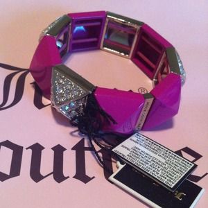 New! Hot Pink Juicy Couture Bangle!