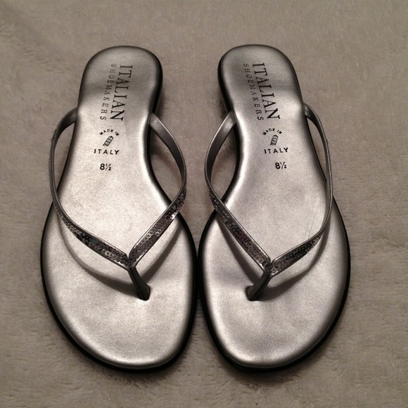 Italian shoemakers  Shoes - Silver shoes