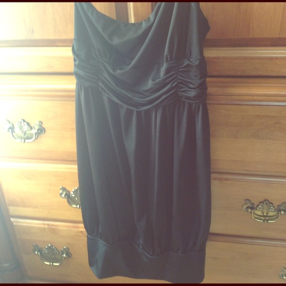 Sexy short blk dress